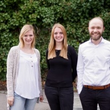 Founders of the GAMM junior research group Stuttgart (fr.l. Sachse/Lambers/Eberl)