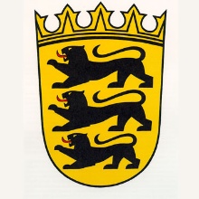 Small national coat of arms Baden-Württemberg